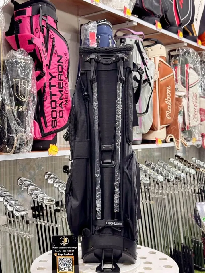 ถุงกอล์ฟ Scotty Cameron Milled Putters Stand Bag สีดำ