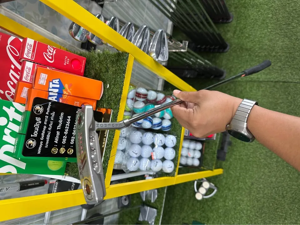 🔥🔥7,990 ฿🔥🔥💥สภาพสวย👏🏻 🏌️‍♂️ขาย PUTTER SCOTTY CAMERON SELECT NEWPORT👉🏻 ก้านยาว 32 นิ้ว