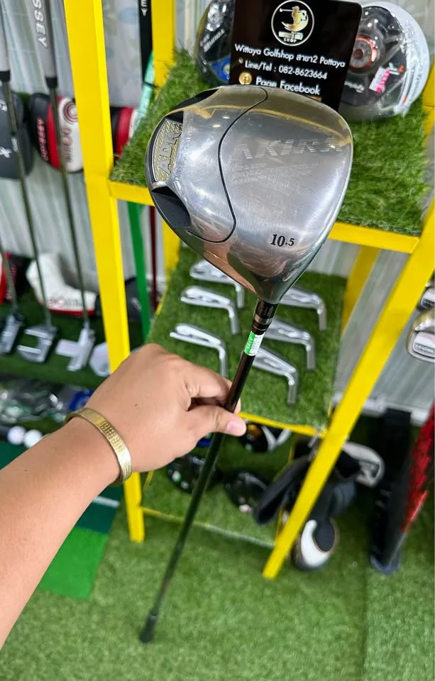 🔥🔥3,500 ฿🔥🔥ตีไกล ได้ระยะ 🏌️‍♂️ขาย DRIVER AKIRA ADR Loft 10.5 👉🏻 ก้านโม Fujikura Motore FlexR