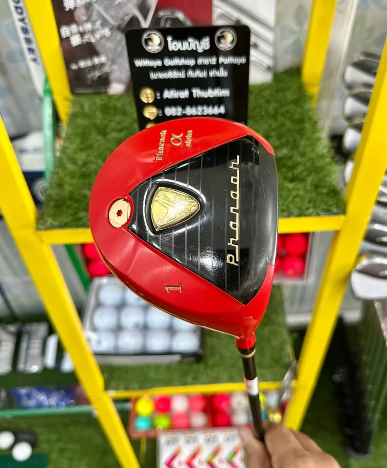 🔥🔥4,900 ฿🔥🔥Driver ผู้มีสปีดช้า ผู้หญิงใช้ได้ ขาย Driver Pharaoh α (Alpha) Loft 11 FlexR
